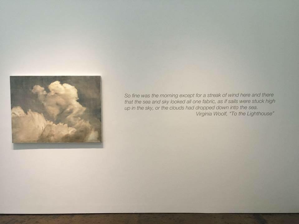 Cloud Study at David Lusk Gallery Nashville